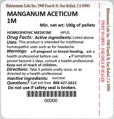 Manganum Aceticum 1m 100g (Manganum Aceticum 1m 100g)